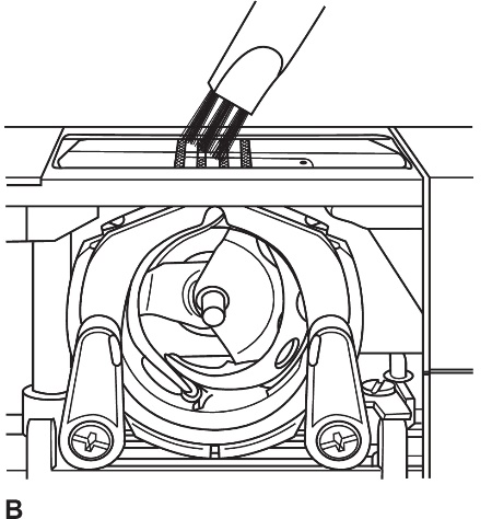 SNM33B1 Wartung der Naehmaschine 2