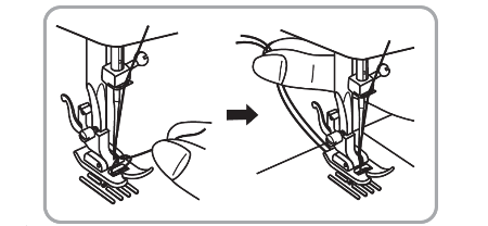 SNMD33A1 Unterfaden heraufholen 2